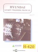 Hyundai-Hyundai EZ Key, CNC Lathe Training Manual Year (1997)-EZ-EZ Key-Hi Trol-01